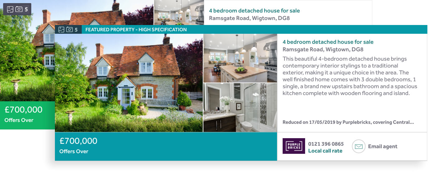 Advertise on Rightmove to Sell Your Property Purplebricks